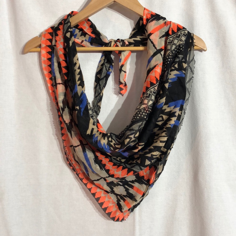 Thin Aztec Scarf